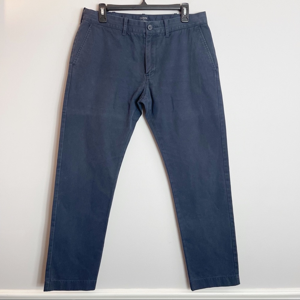J. Crew Men's Navy Blue Driggs Pants Size 32x30